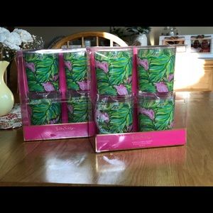 BNIP Lilly Pulitzer Lo-Ball glasses 🥃